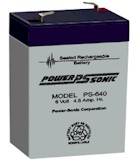 4/6 Volt Lead-Acid Batteries
